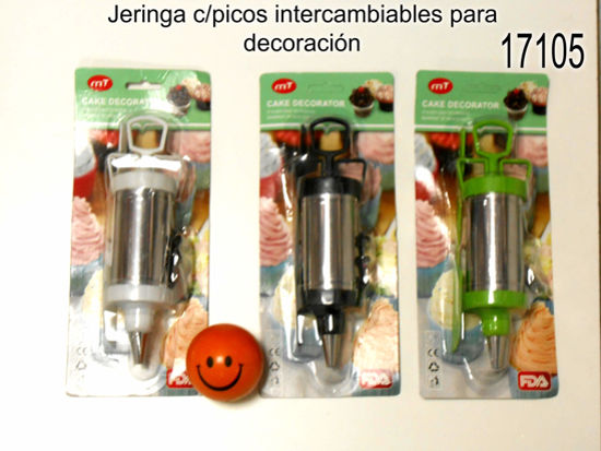 Imagen de DECORADOR TORTA METAL CON PICOS 3.24